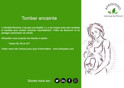 Comment tomber enceinte, la Tisane 060 Marche