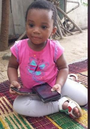 Faith petite fille de m zougnon