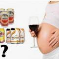 Femme enceinte et malta guinness