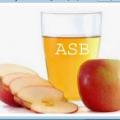 Pomme et vinaigre de cidre