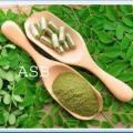 Poudre et feuille moringa